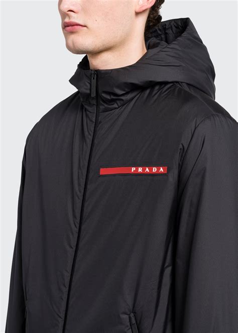 linea rossa prada jacket|Prada.